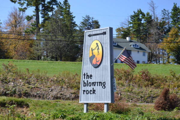 blowing rock nc sign